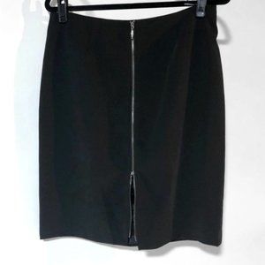 Laundry Black Zip Up Skirt